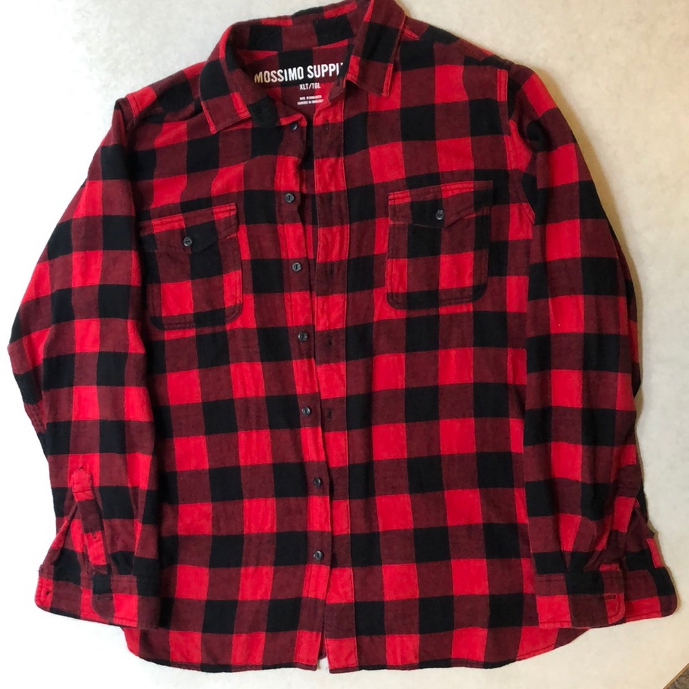 Mossimo Red Flannel